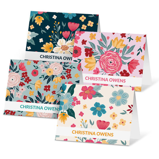 Wild Blooms Folded Note Card Collection